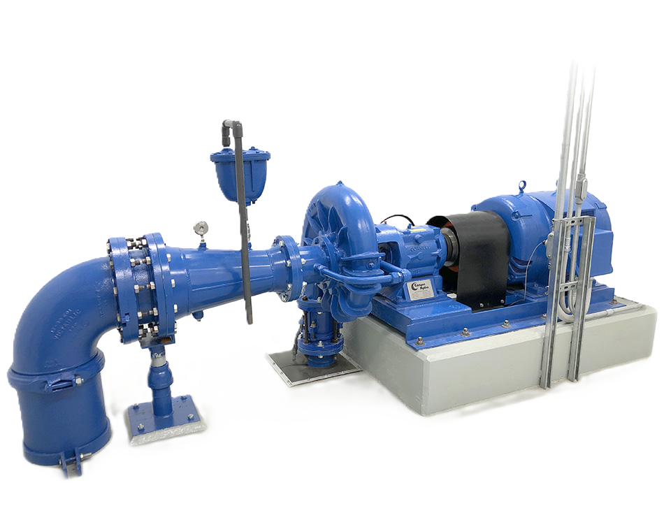 Sistema de uma Turbina PAT